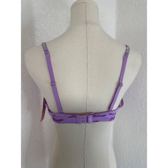 Juicy Couture Intimates 5 Pack Bikini Underwear & Push Up Bra Matching Set
